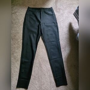 Xhilaration Black Faux Skinny Leather Pants